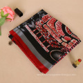 Hot seller for market wave pattern tassels voile stole arabic hijab shawl scarf wholesale china